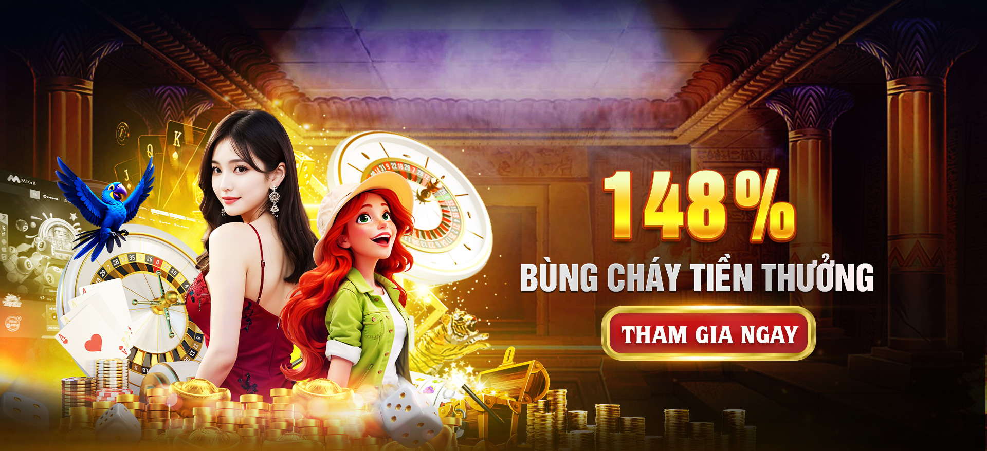 Hình ảnh quảng cáo của dada hiển thị nền tảng và các lợi ích
