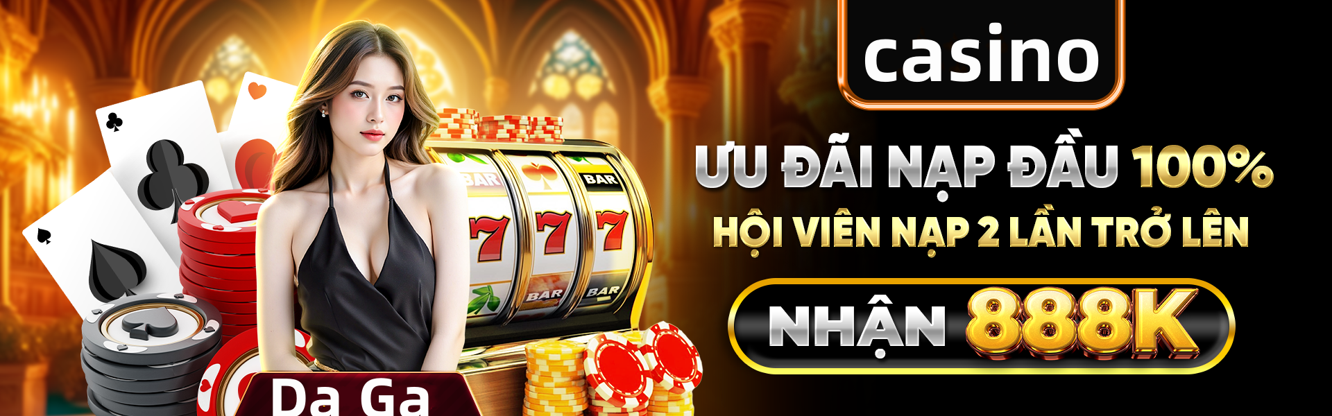 Hình ảnh quảng cáo của dada hiển thị nền tảng và các lợi ích