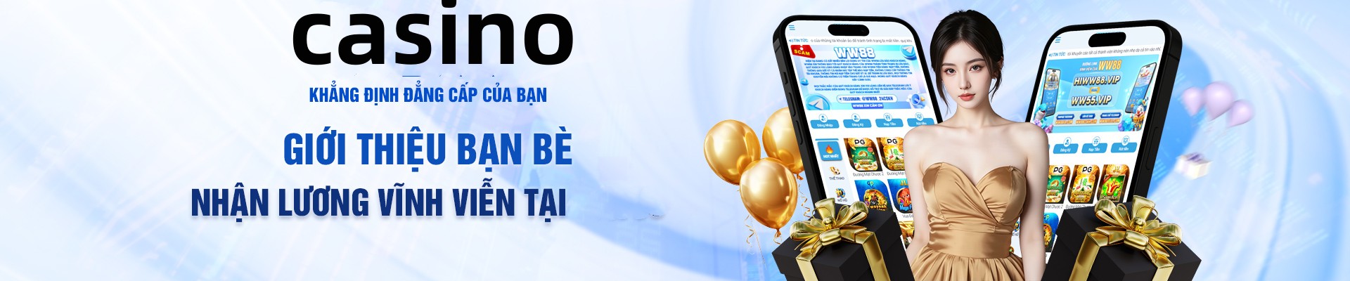 Hình ảnh quảng cáo của dada hiển thị nền tảng và các lợi ích