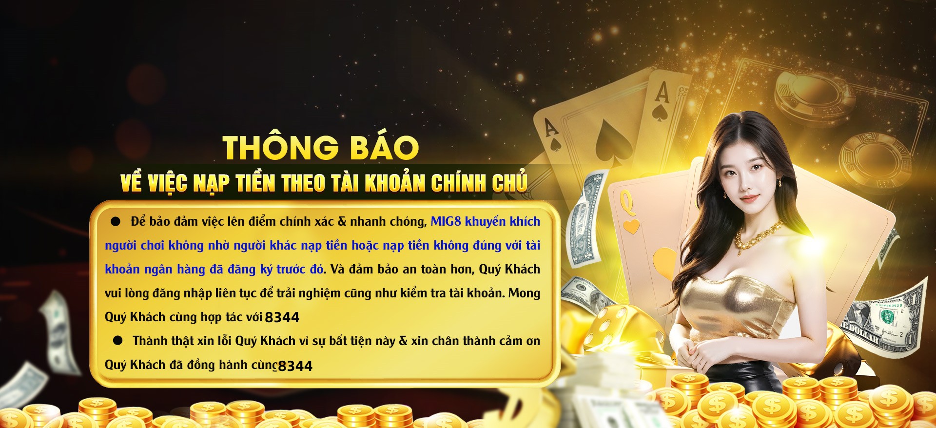 Hình ảnh quảng cáo của dada hiển thị nền tảng và các lợi ích